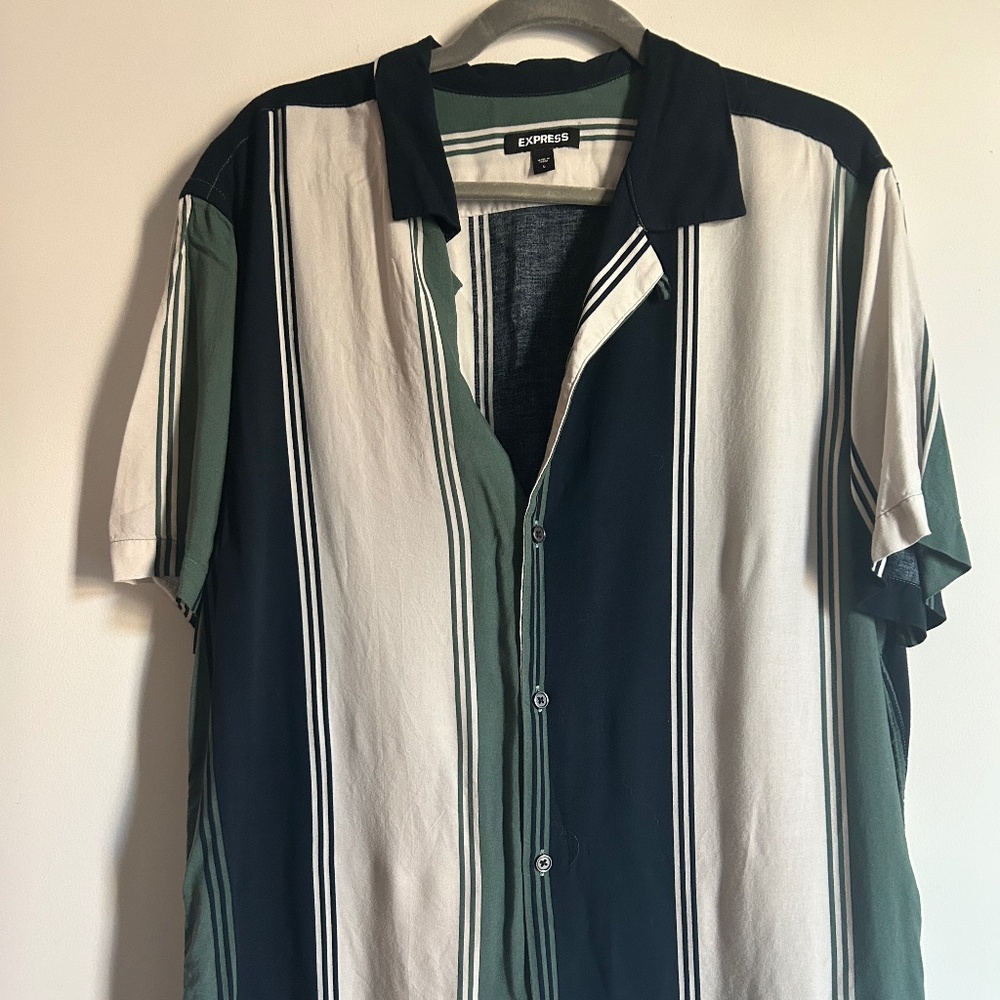 Men’s Short Sleeve button down